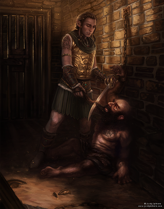 Illustration for article titled Jordy Lakiere's fantasy art requires the accompaniment of power chords